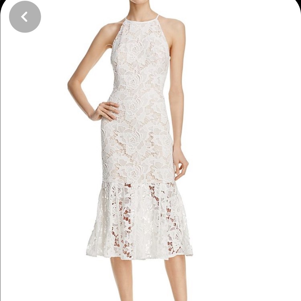 Keepsake White Lace Dress | Size Small